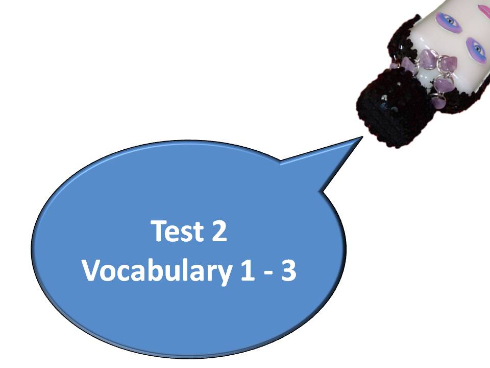 T2 - Vocabulary 1 - 3